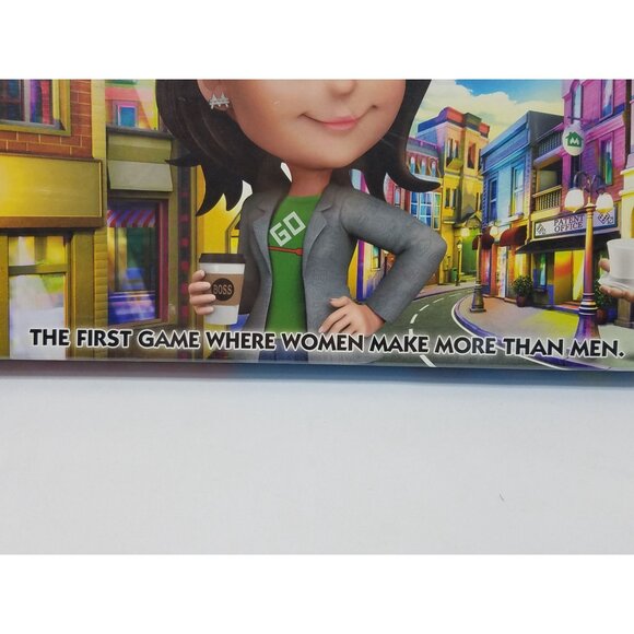 Hasbro Ms Monopoly Board Game First Game Where Women Make More than Men New - Picture 2 of 13
